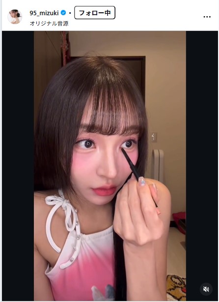 リンシャンのインスタグラムから
