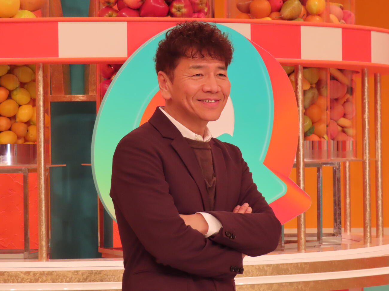 4月スタートのTBS系「上田晋也のサンデーQ」でMCを務める上田晋也（2026年3月撮影）