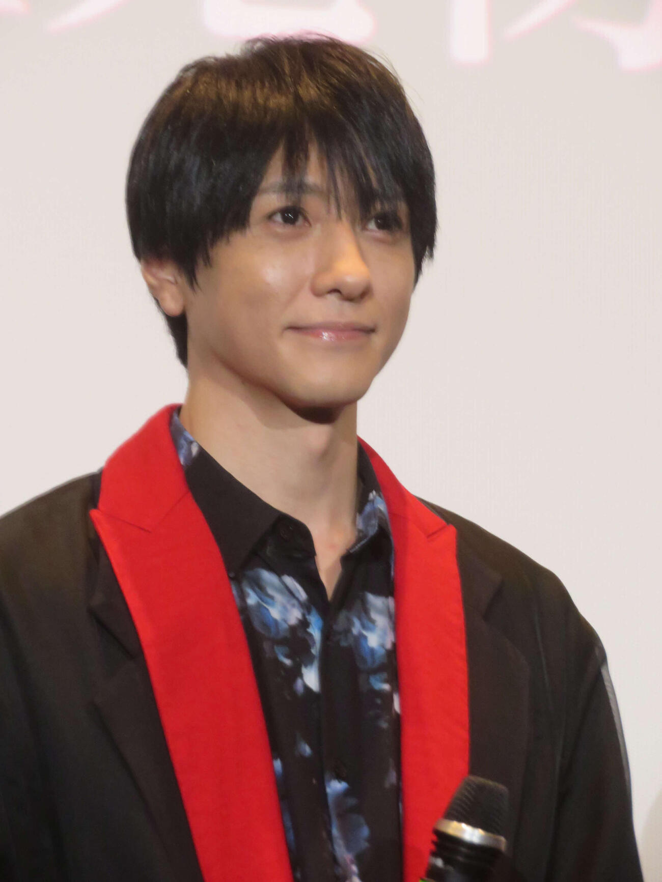 ゲキ×シネ「紅鬼物語」公開記念舞台あいさつに出席した鈴木拡樹（撮影・川田和博）