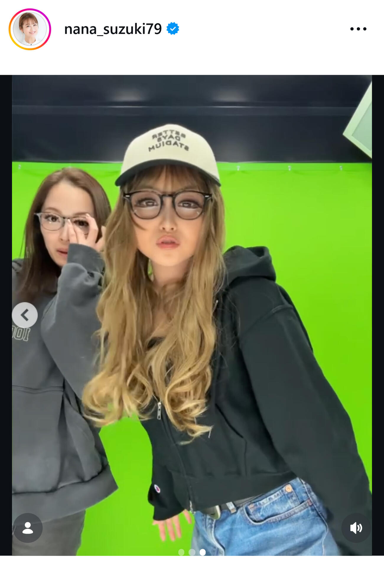 鈴木奈々のインスタグラムから