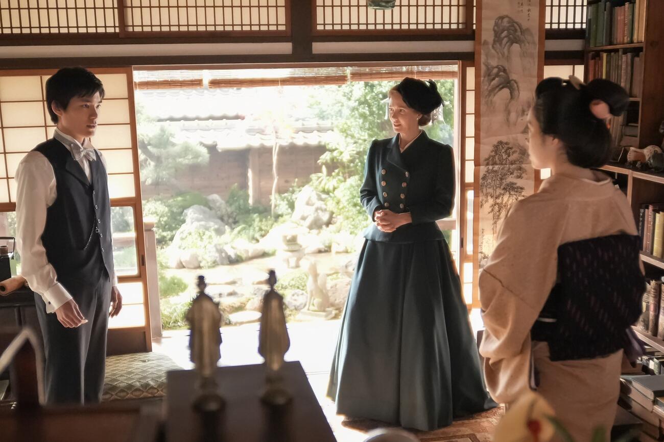 NHK連続テレビ小説「ばけばけ」の1場面（C）NHK