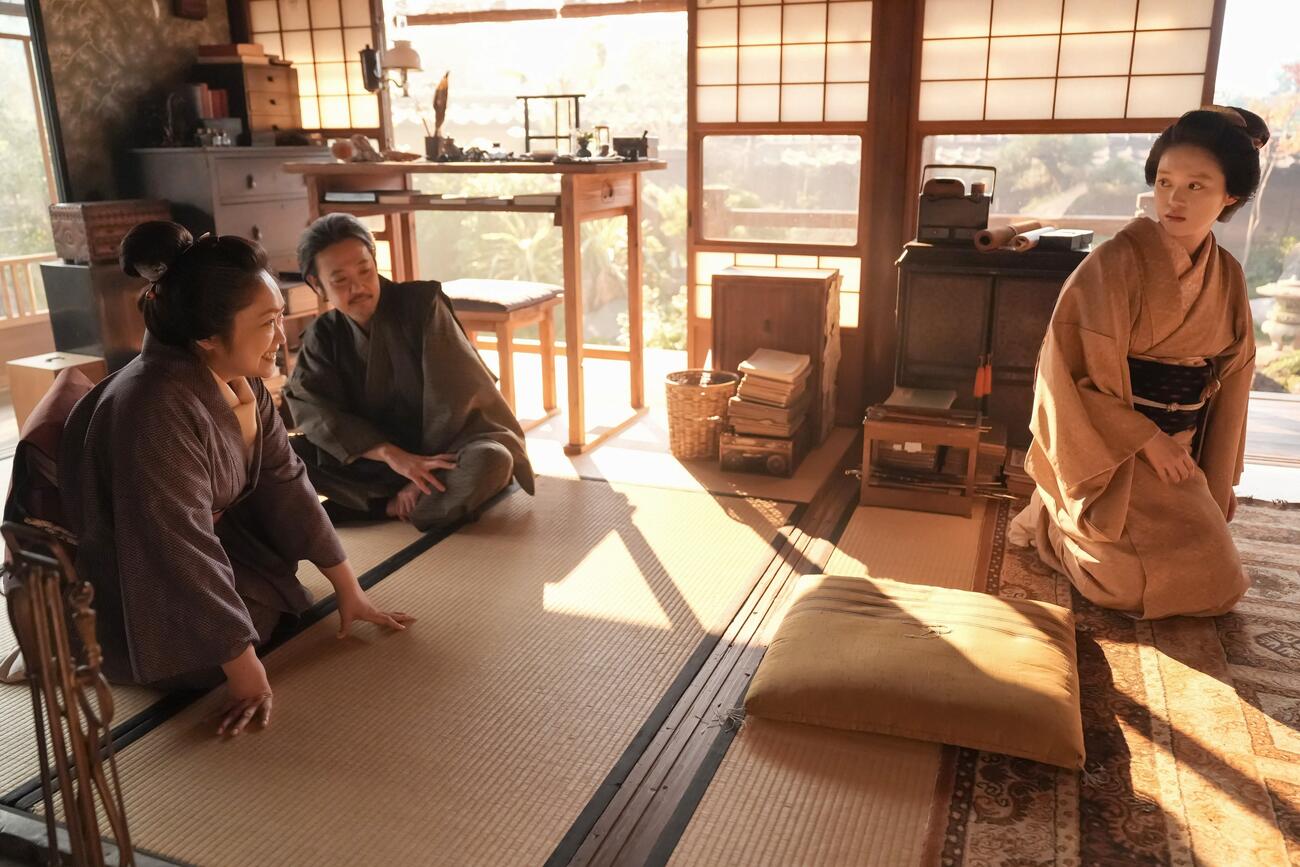 NHK連続テレビ小説「ばけばけ」の1場面（C）NHK