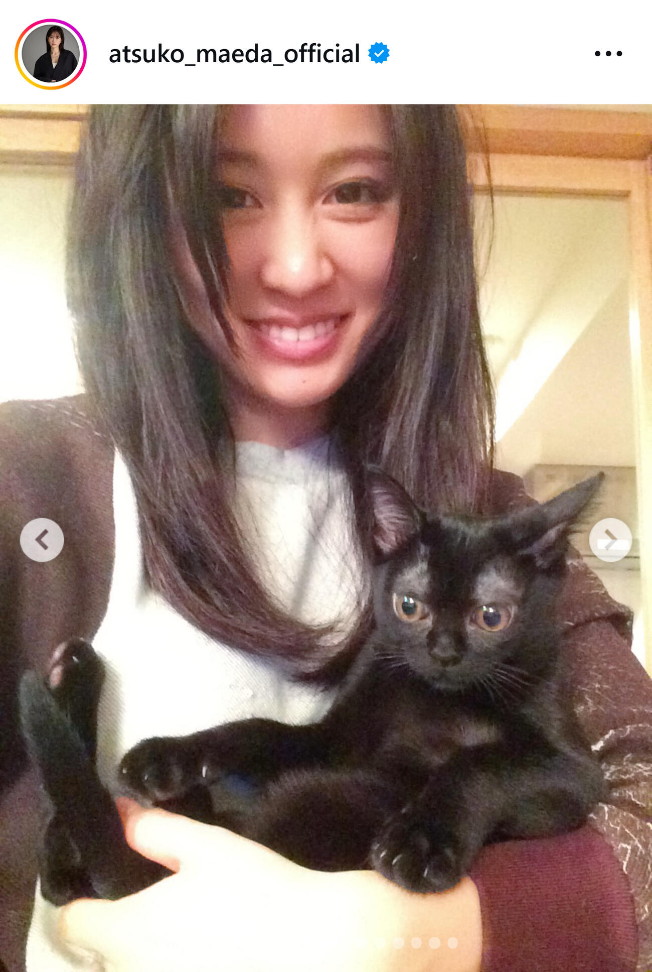 前田敦子のインスタグラムから