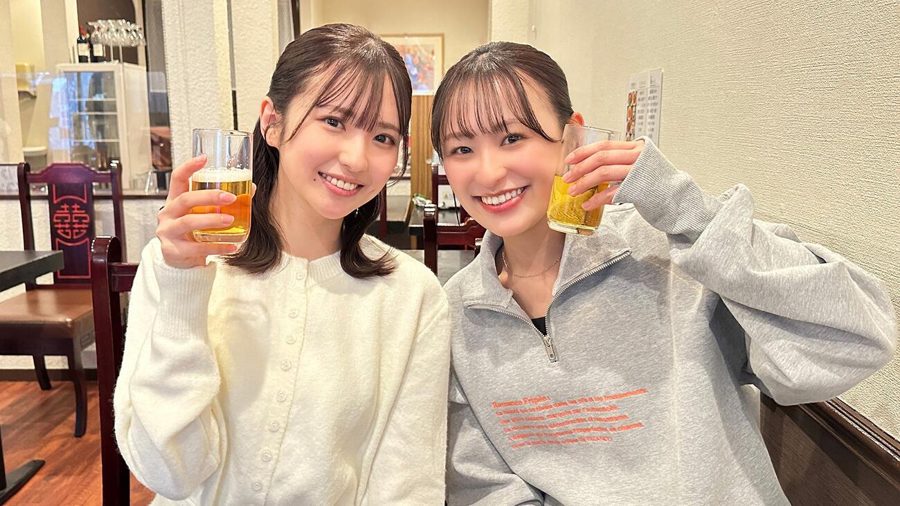 町中華で飲ろうぜ」引退23歳女優の後継”三期生”は谷口彩菜＆鈴木美羽