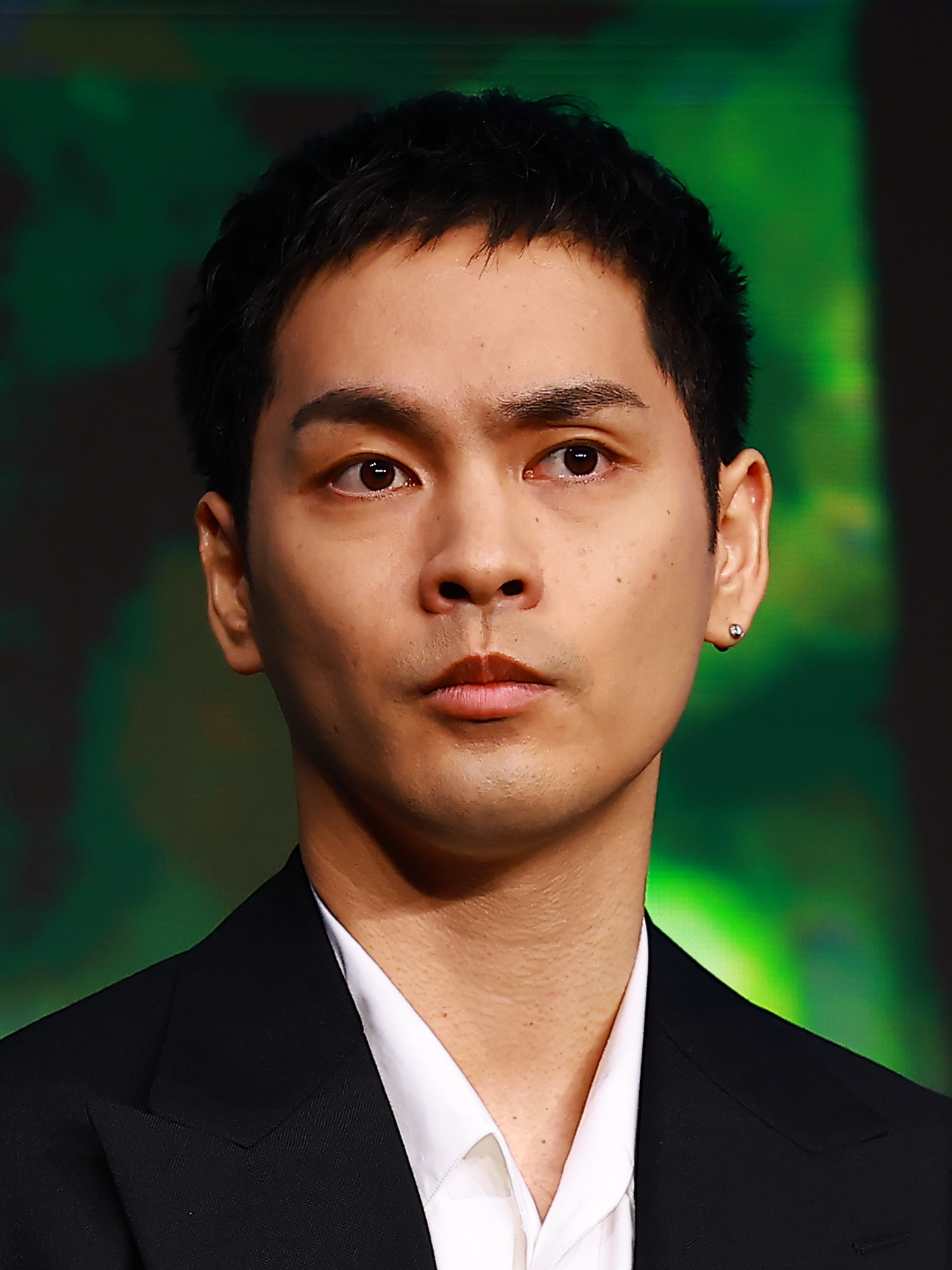 Netflixシリーズ「九条の大罪」配信直前イベントに登場した柳楽優弥（撮影・野上伸悟）