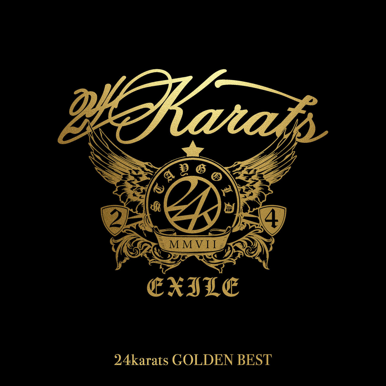 「24karats GOLDEN BEST」ジャケット写真