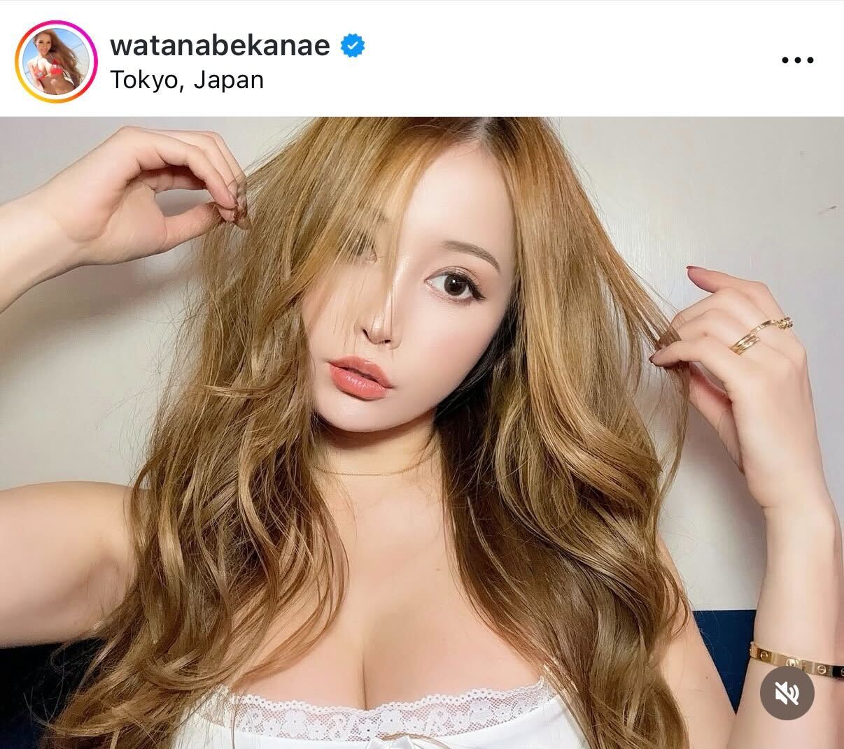 渡辺加苗のインスタグラムから
