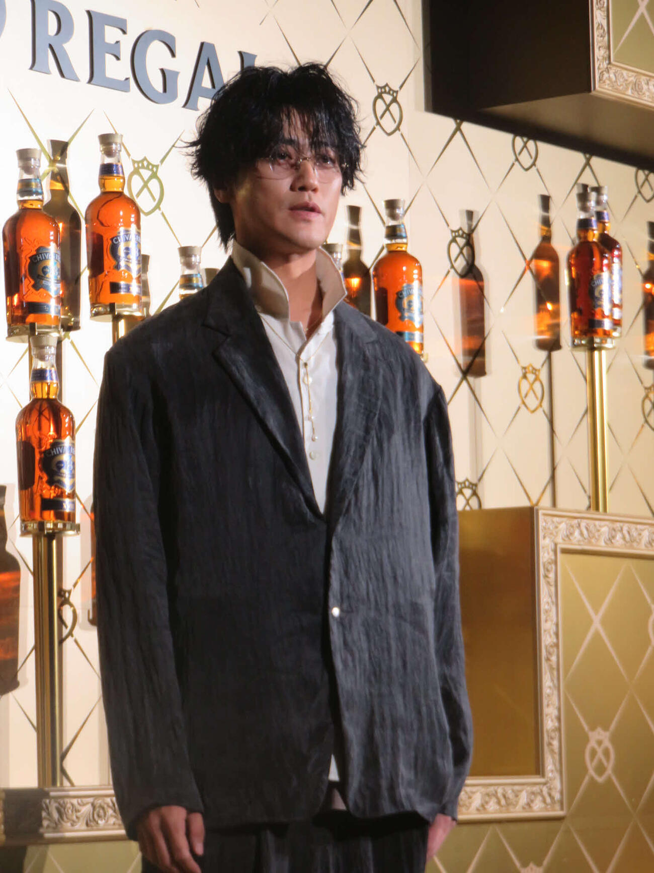 シーバスリーガルのイベントに登場した赤西仁