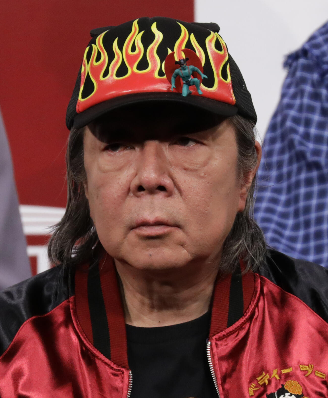 EX THEATER ARIAKEオープニング発表会に出席した古田新太（撮影・中島郁夫）
