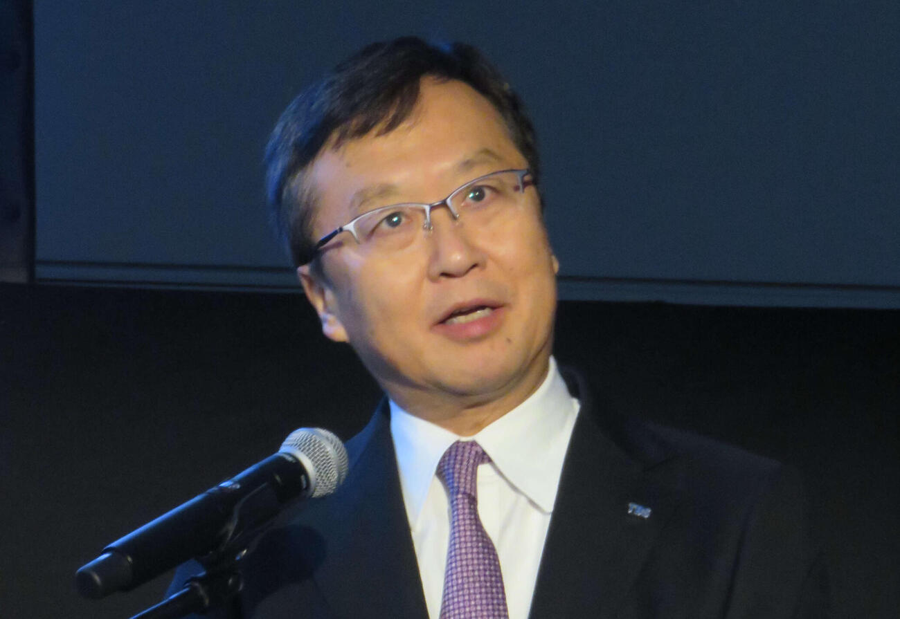 TBS龍宝正峰社長（2025年10月撮影）