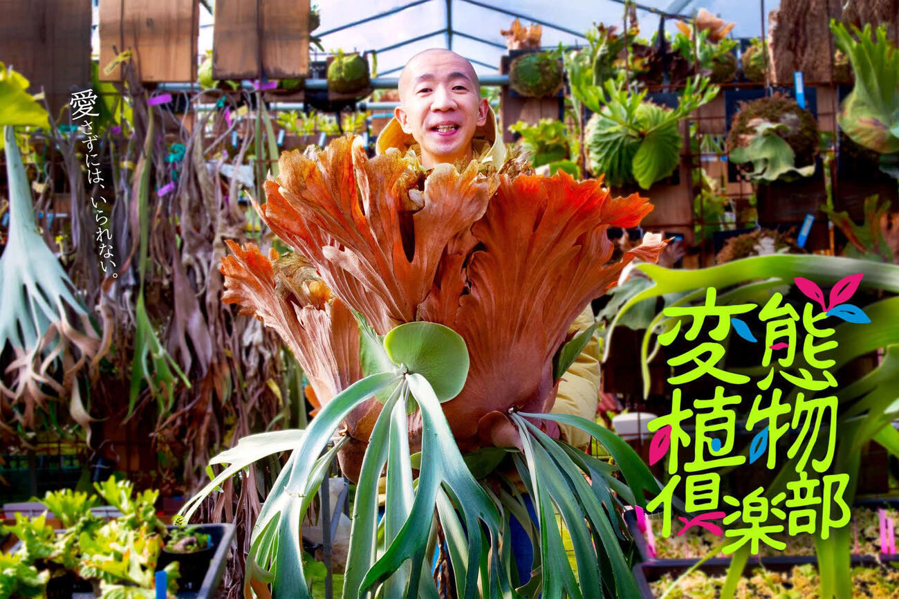 ひょうろくが“変態”な植物を求めて、全国を旅する「変態植物〓（人ベンに貝の目が組のツクリ）楽部」