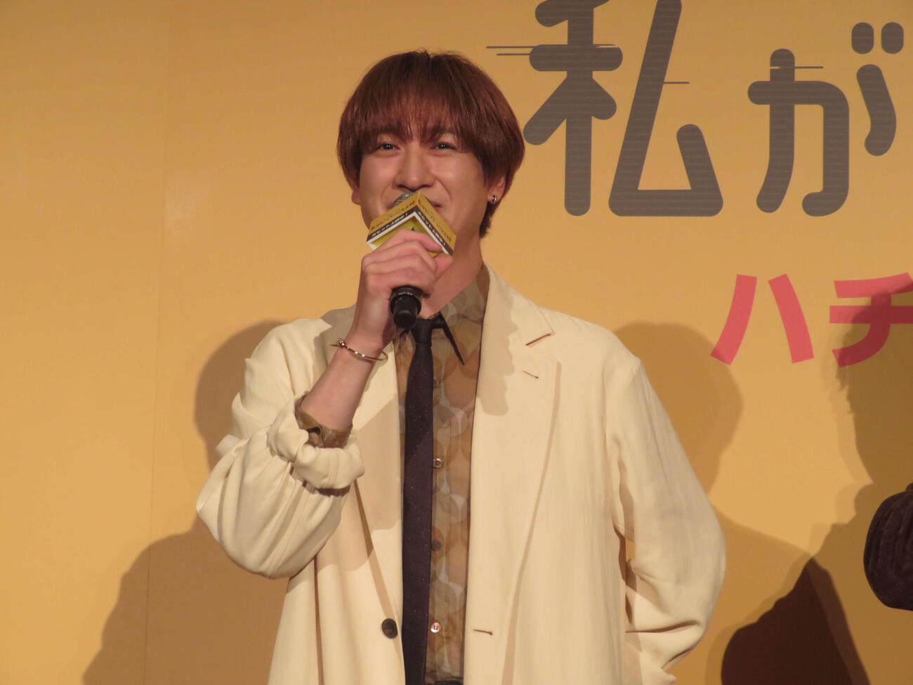 映画「私がビーバーになる時」大ヒット記念イベントに出席した宮田俊哉