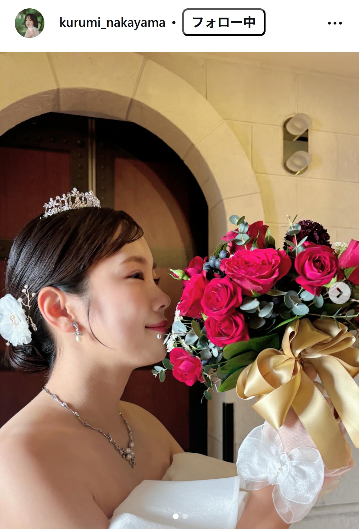 中山来未のインスタグラムから