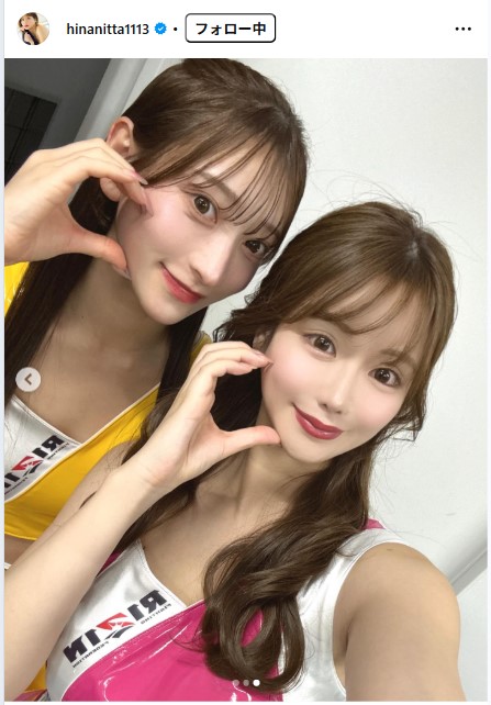 新田妃奈のインスタグラムから