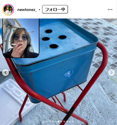 とんずのインスタグラムから