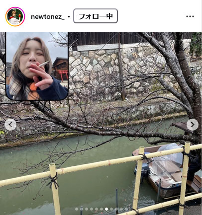 とんずのインスタグラムから