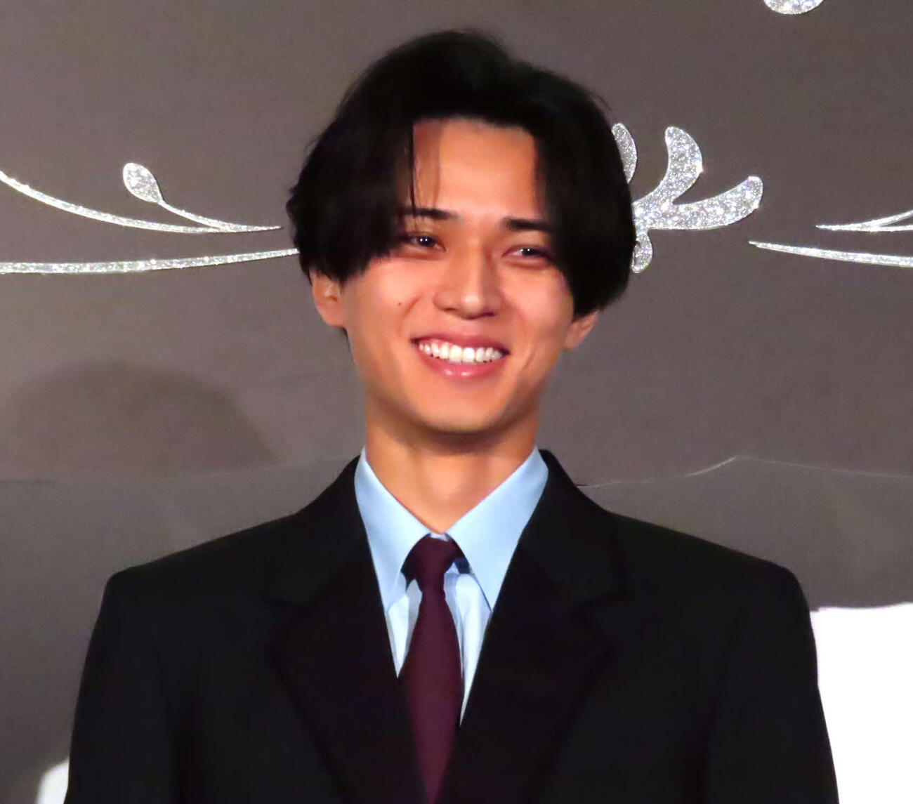 映画「鬼の花嫁」公開前夜祭舞台あいさつに登壇した永瀬廉