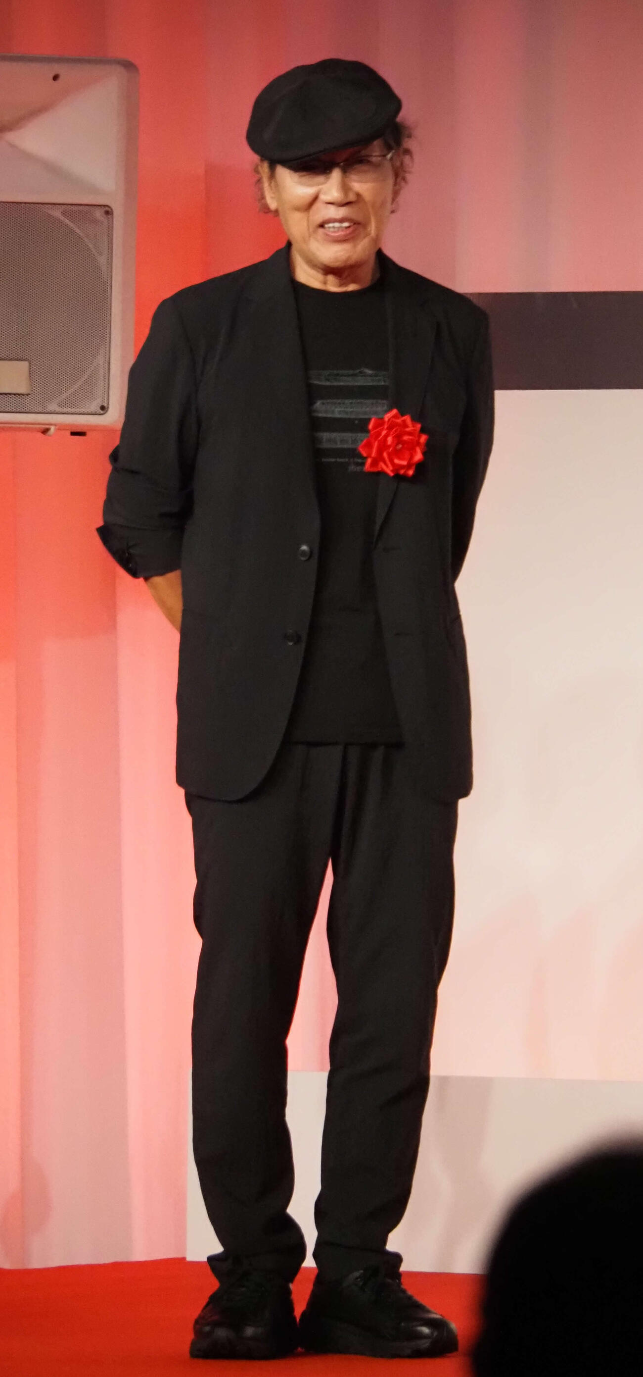 酒場ライターの吉田類氏（2021年7月撮影）