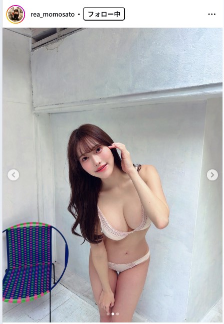 桃里れあのインスタグラムから
