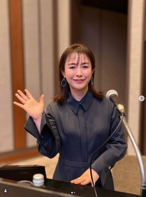 杉崎美香のインスタグラムから
