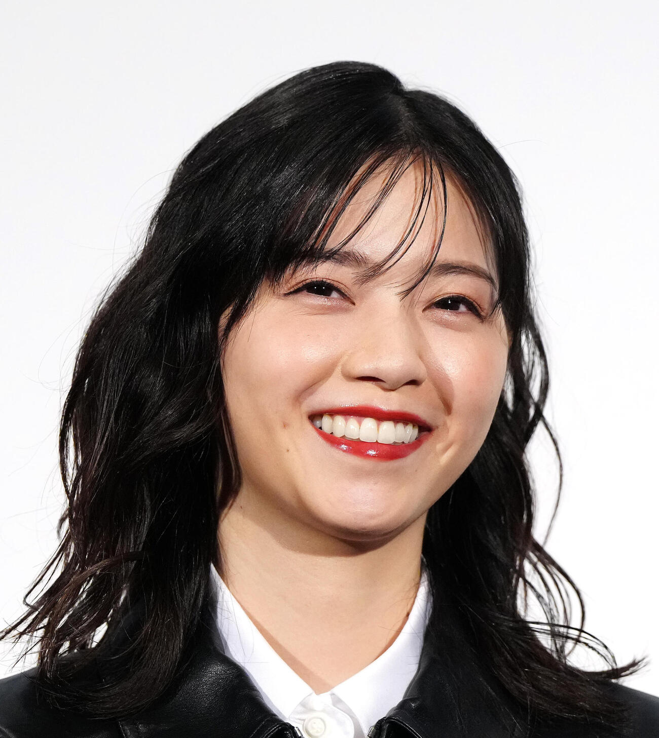 映画「90メートル」公開記念舞台あいさつを行う西野七瀬（撮影・江口和貴）