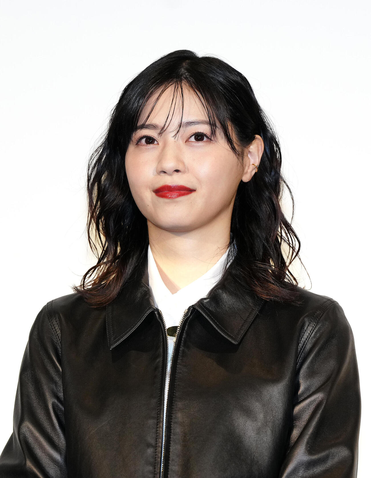 映画「90メートル」公開記念舞台あいさつを行う西野七瀬（撮影・江口和貴）
