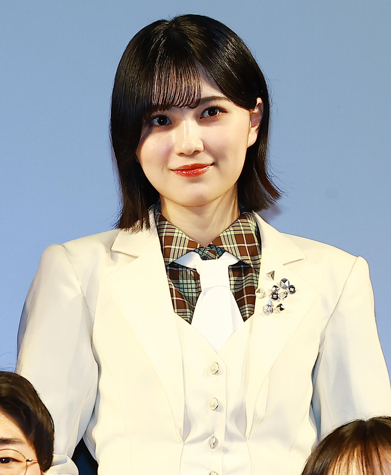 「AnimeJapan　新人クリエイター大賞　2026　授賞式」に登場したアンバサダーの櫻坂46的野美青（撮影・野上伸悟）
