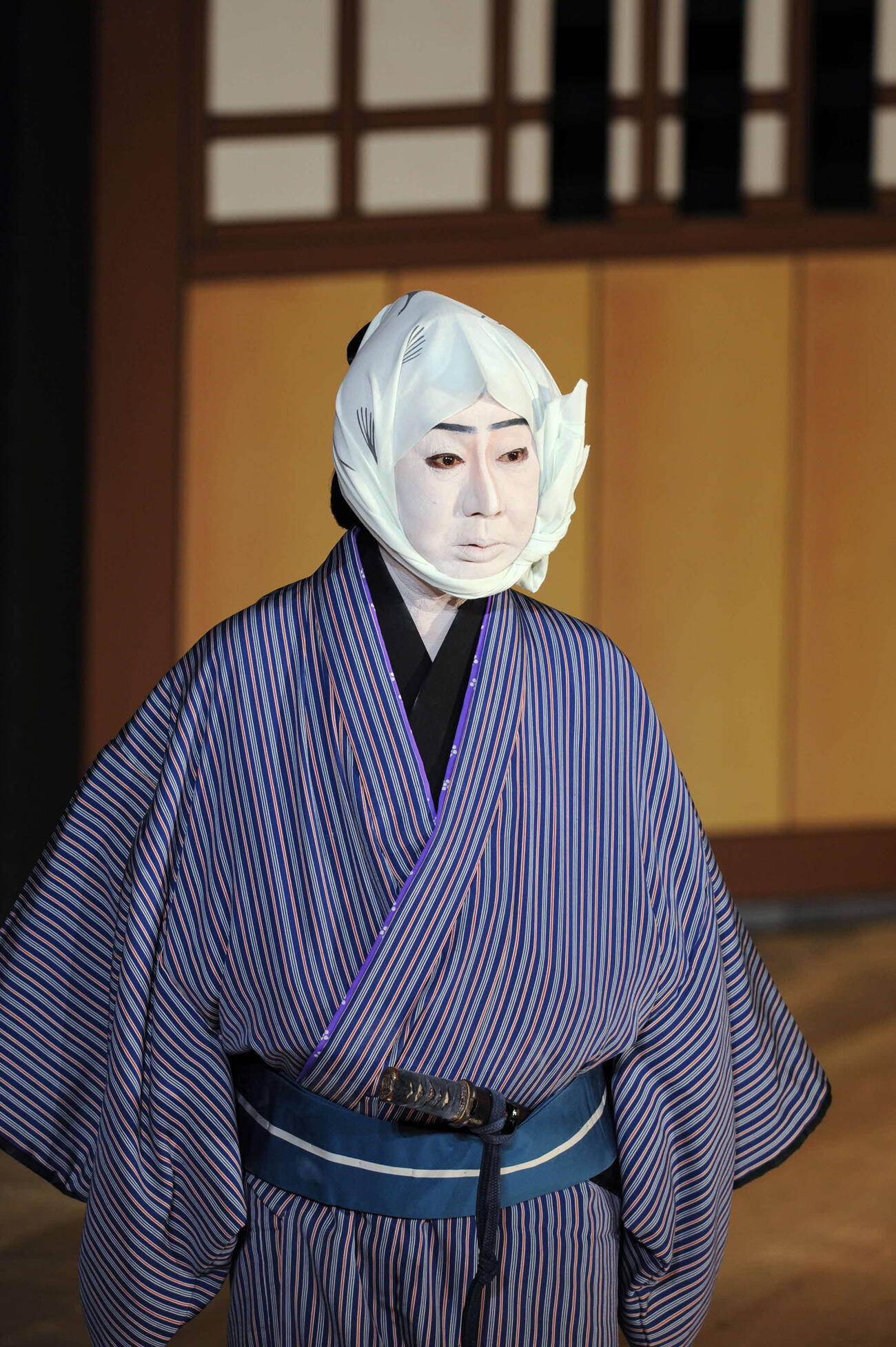 2009年年10月歌舞伎座「心中天網島　河庄」での藤十郎さん（C）松竹
