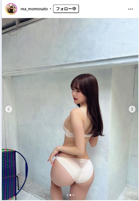 桃里れあのインスタグラムから