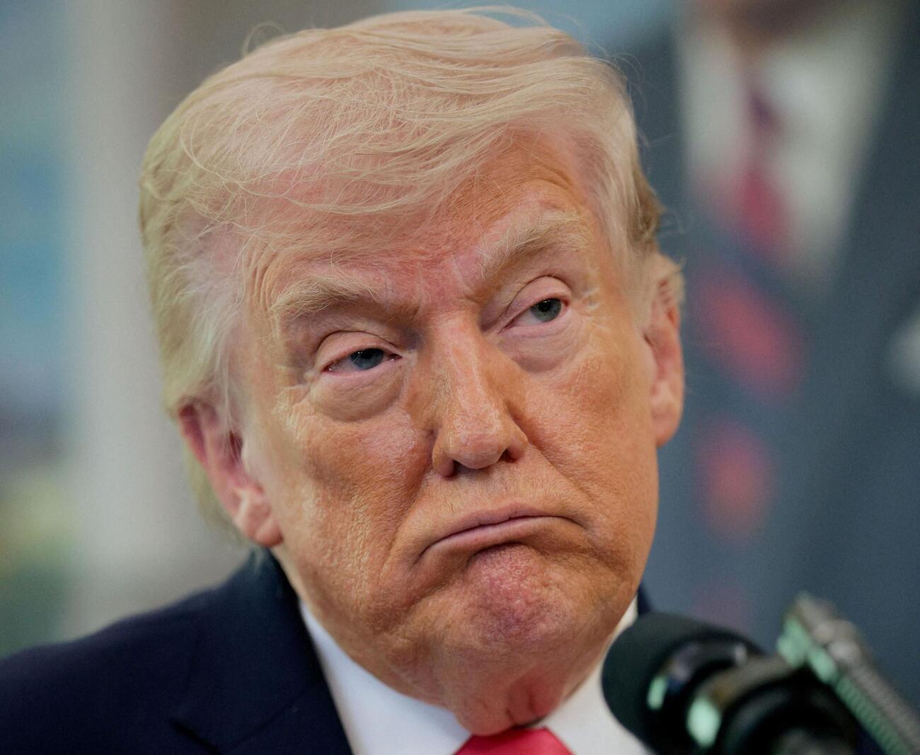 トランプ大統領（2026年3月24日、ロイター）