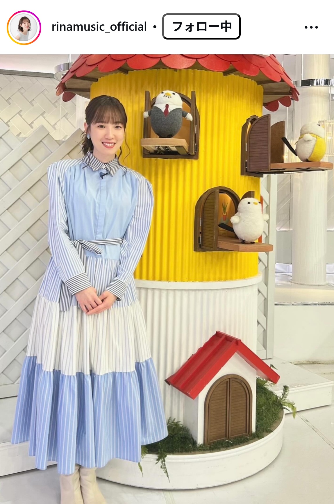 RINAのインスタグラムから