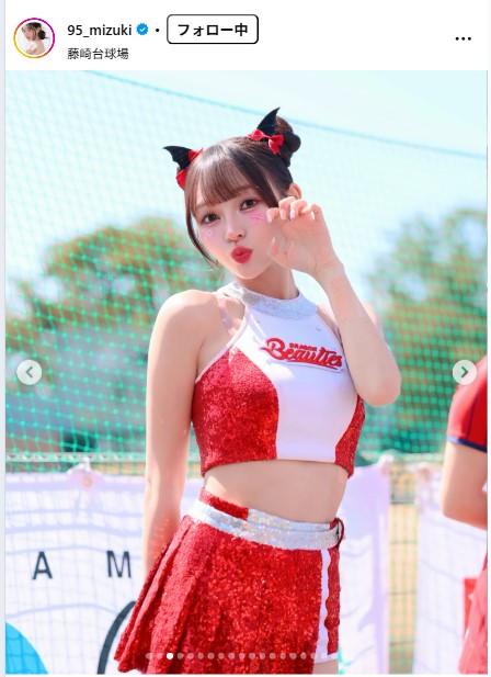 リンシャンのインスタグラムから