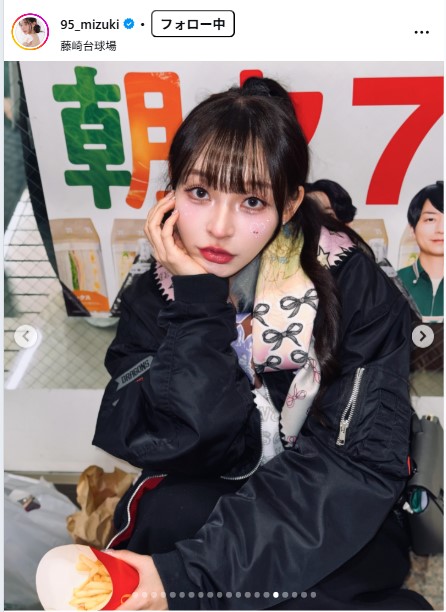 リンシャンのインスタグラムから