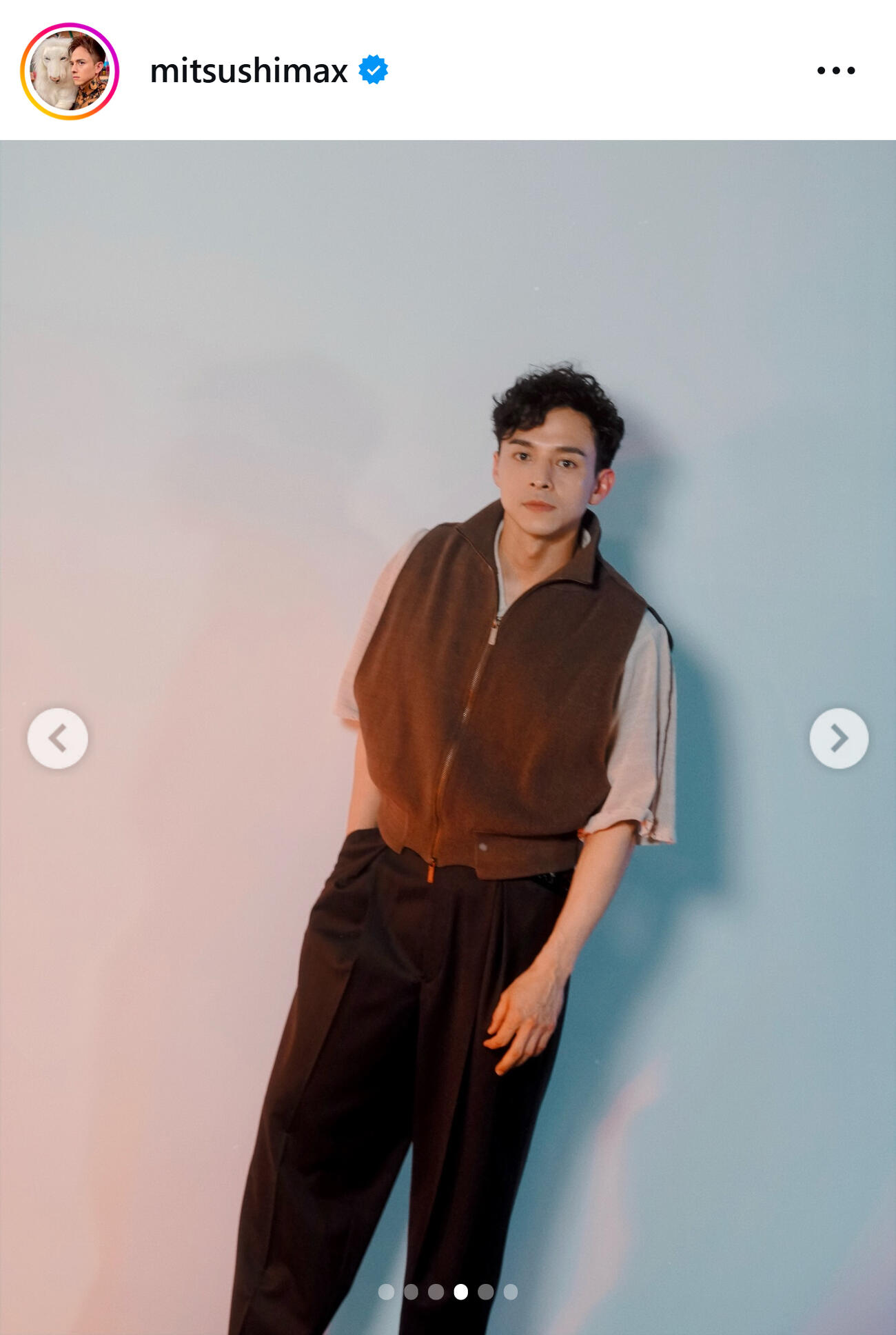 満島真之介のインスタグラムから