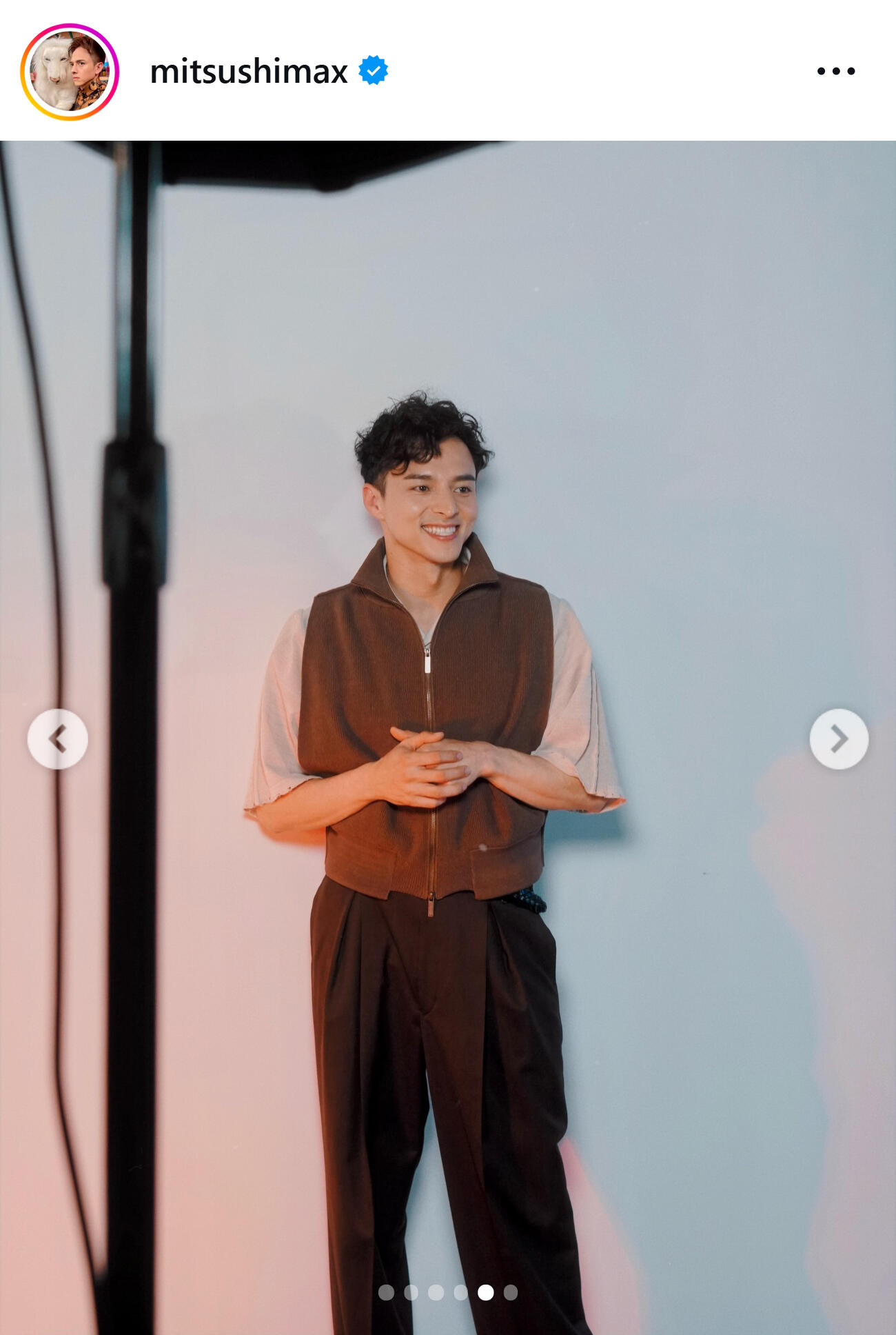 満島真之介のインスタグラムから