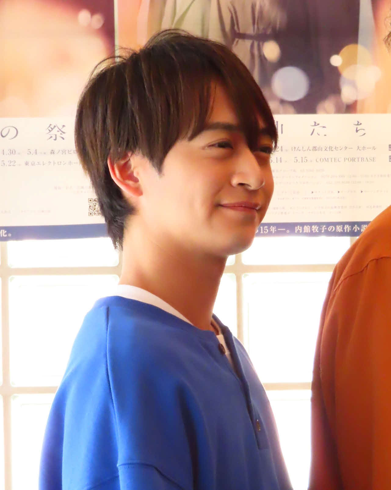 舞台「小さな神たちの祭り」取材会に出席した藤井直樹