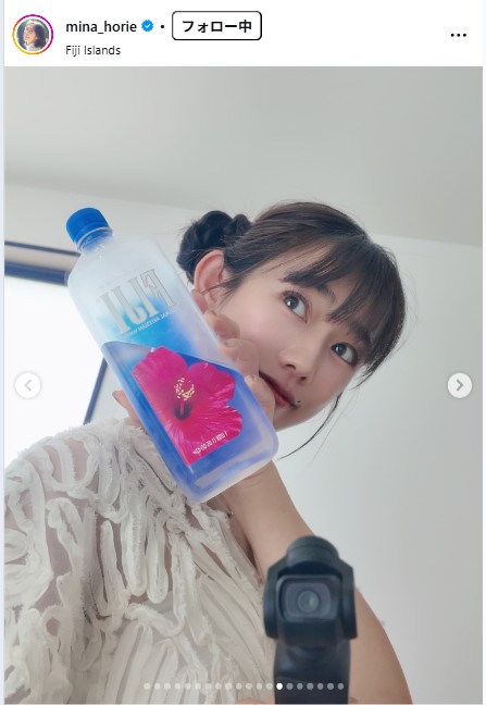 堀江聖夏のインスタグラムから