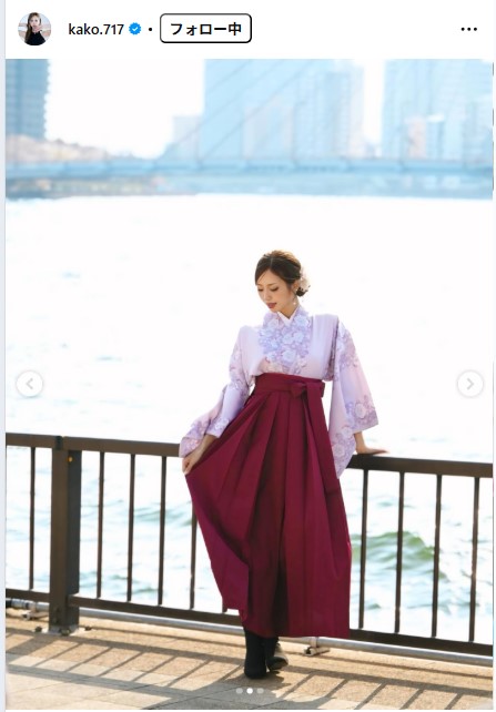 央川かこのインスタグラムから