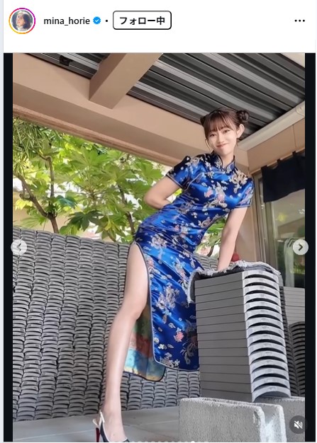 堀江聖夏のインスタグラムから