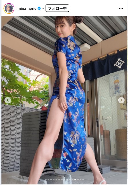堀江聖夏のインスタグラムから