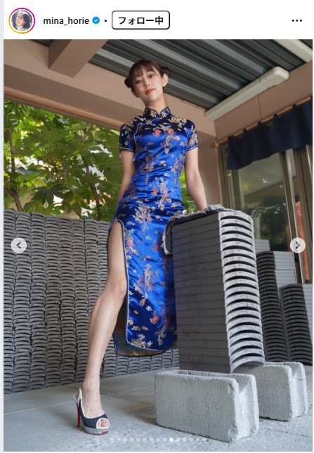堀江聖夏のインスタグラムから