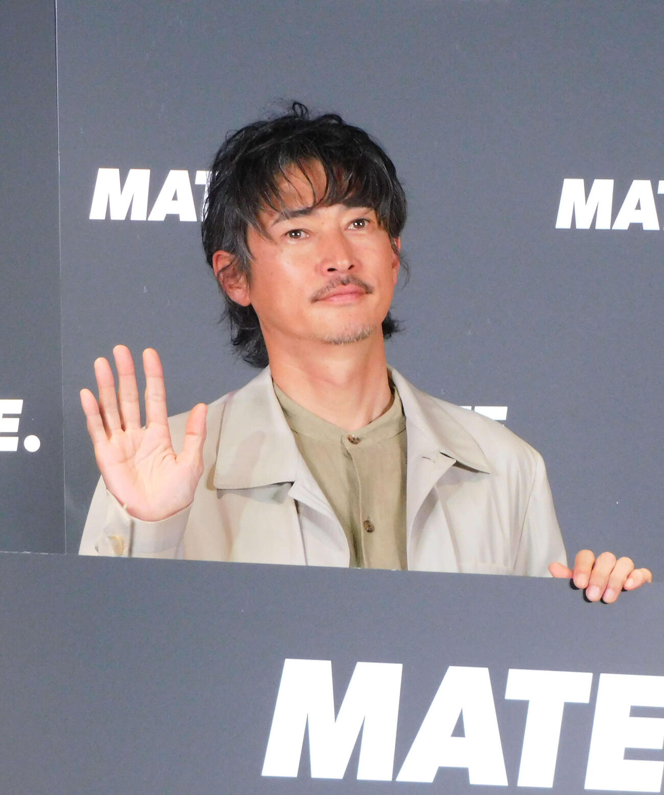 MATE．BIKE記者発表会に登壇した窪塚洋介（撮影・寺本吏輝）