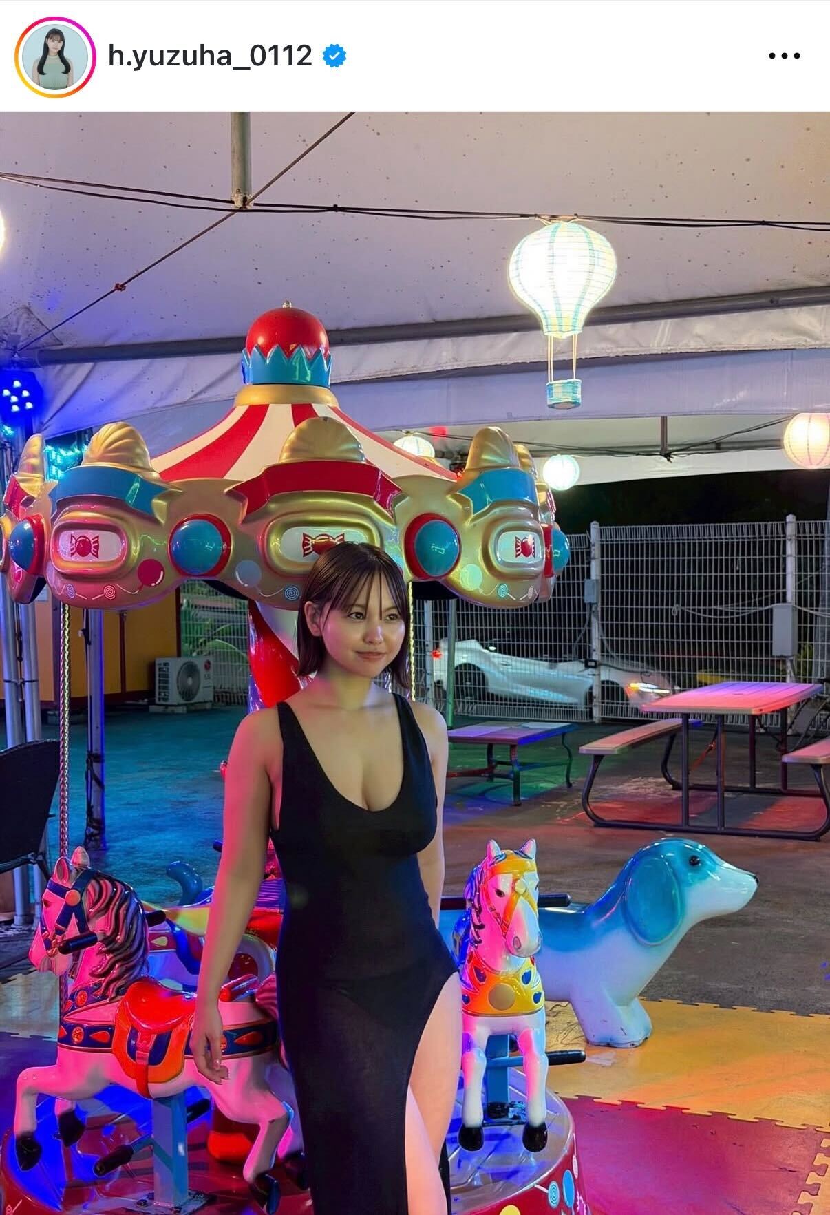 本郷柚巴のインスタグラムから