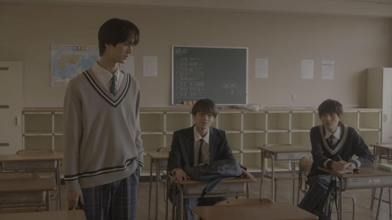 短編映画「思い出はゴーグルの向こうに」のワンシーン