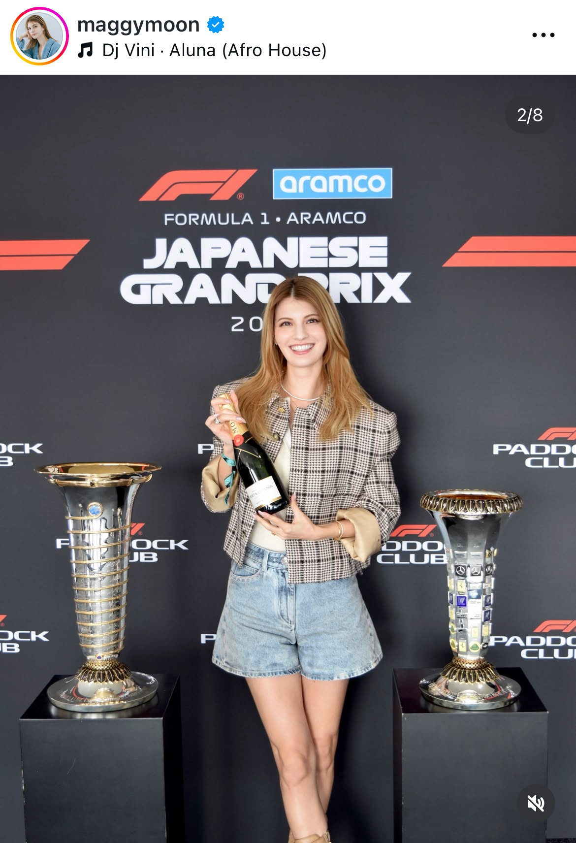 マギーのインスタグラムから