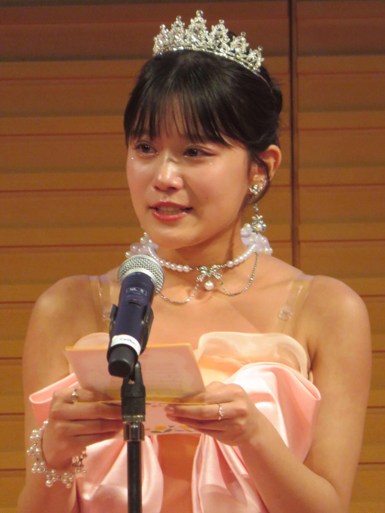 「ニコラ卒業式2026」に出席した青山姫乃（撮影・川田和博）