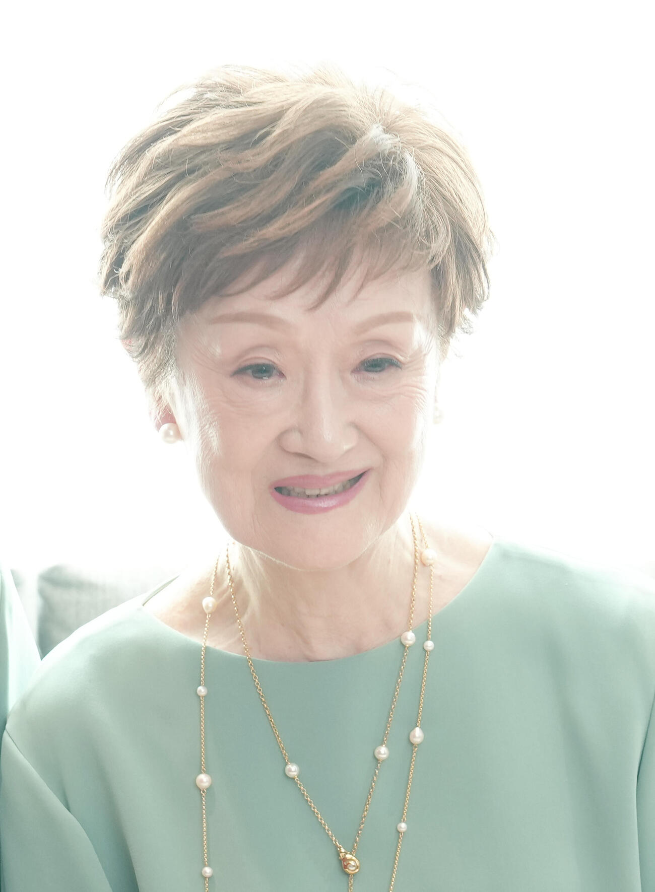 変わらぬ歌声を届け続ける安田祥子（撮影・足立雅史）