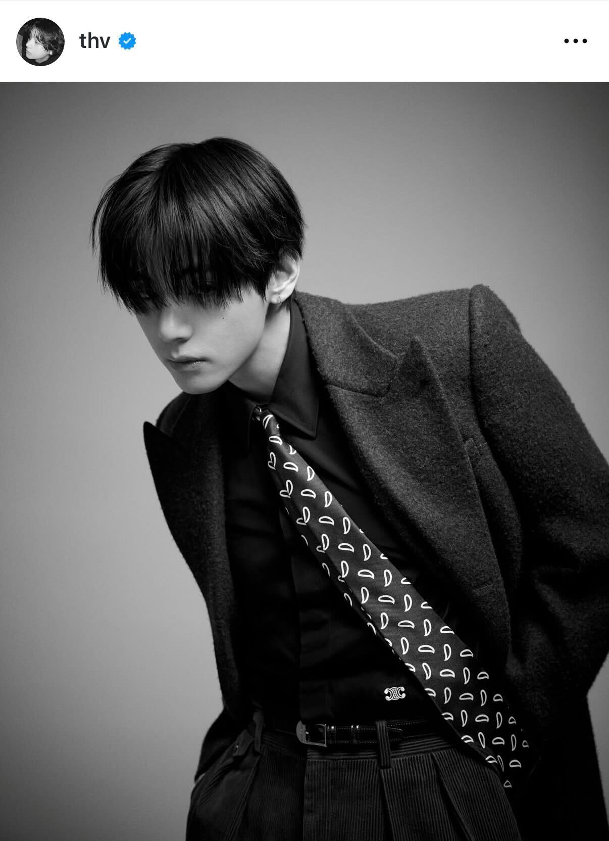 BTS・Vのインスタグラムから