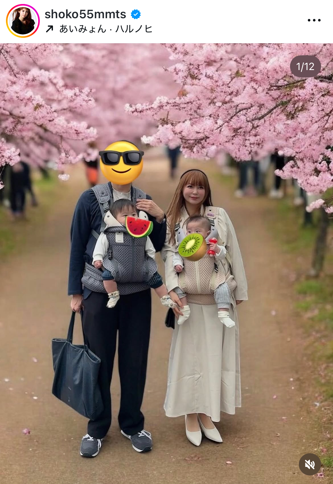 中川翔子のインスタグラムから