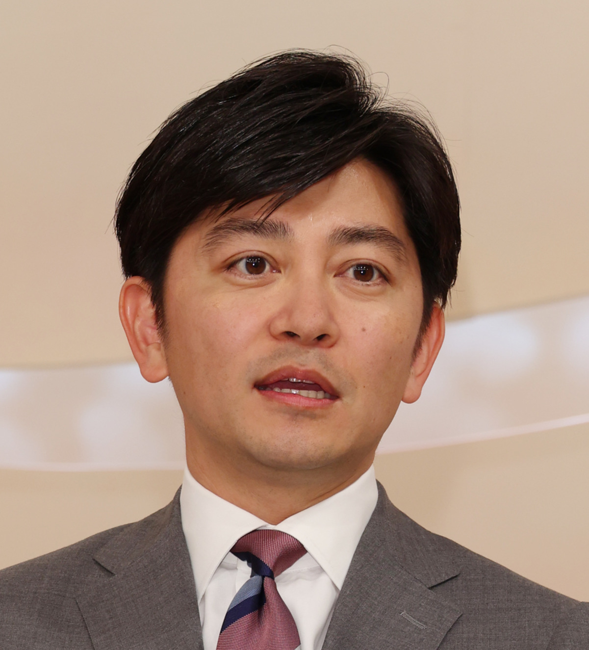 日本テレビ森圭介アナウンサー（2024年3月撮影）